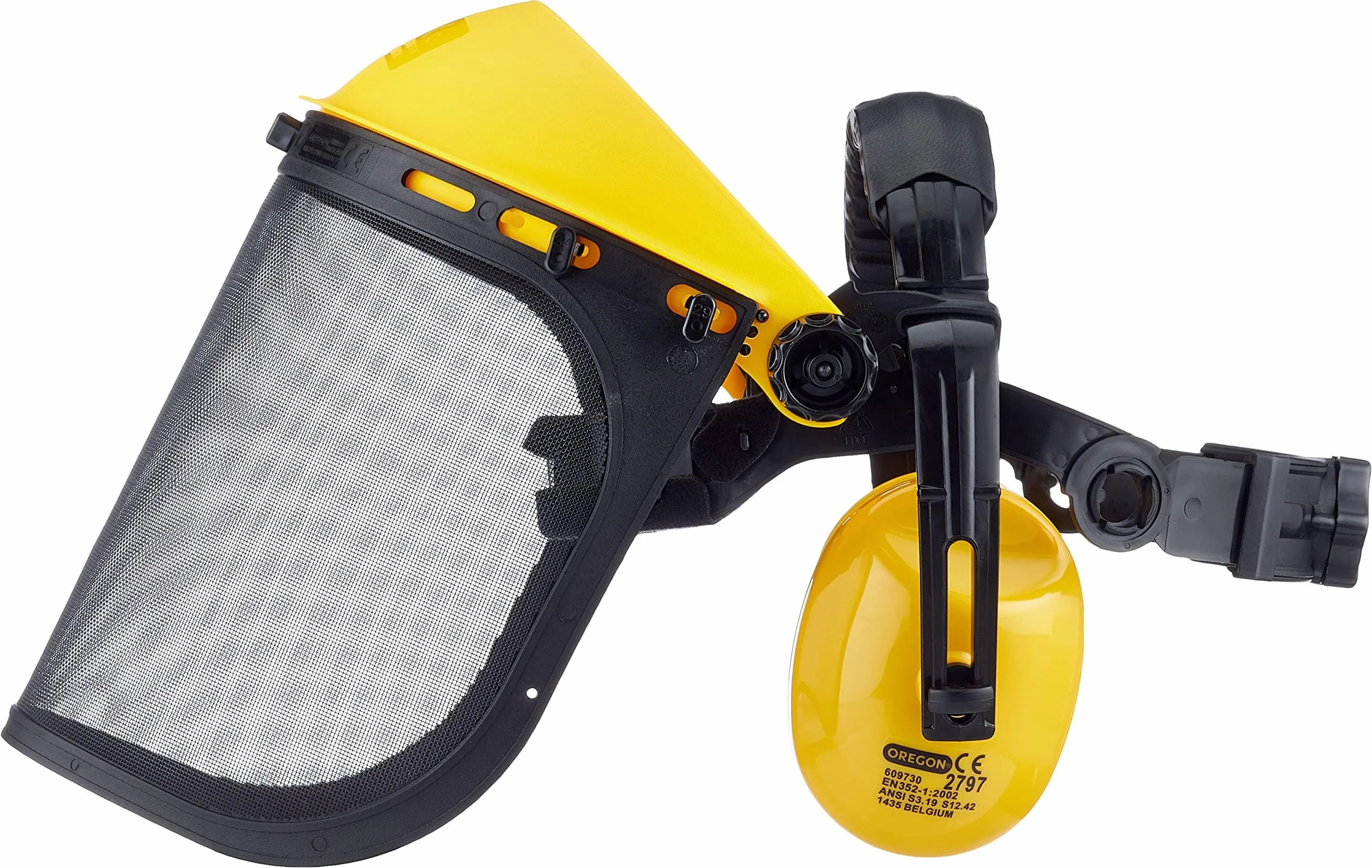 Oregon Q515061 Mesh Visor and Ear Muff Combination for Trimmer and Brushcutting
