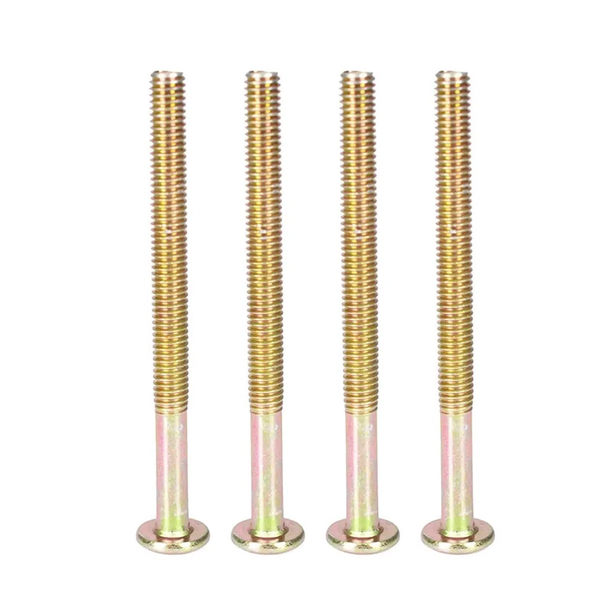 5–30 Stück M6 M8 Möbelschrauben, Innensechskant, Flachkopf, Sechskant, Eisen, verzinktes Holz, Gewindebolzen for Betten, Tisch, Stühle, 30 mm, 60 mm(120mm (5Pcs),M8)
