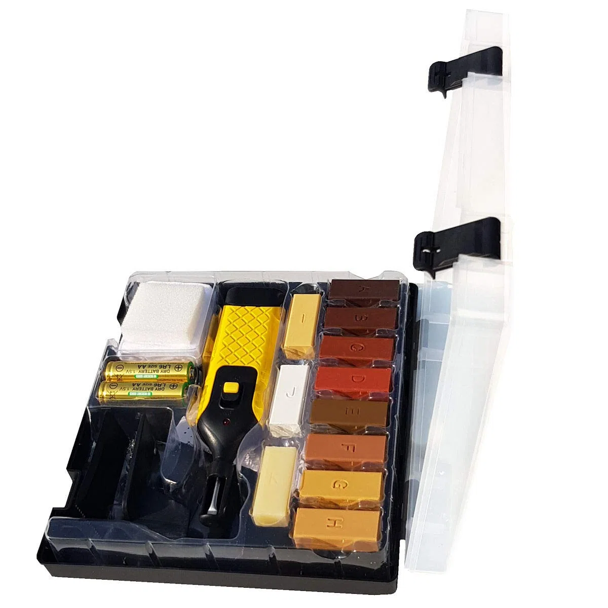 Fußboden-Reparatur-Set zum Reparieren von Parkett, Laminat, Holz, Möbel