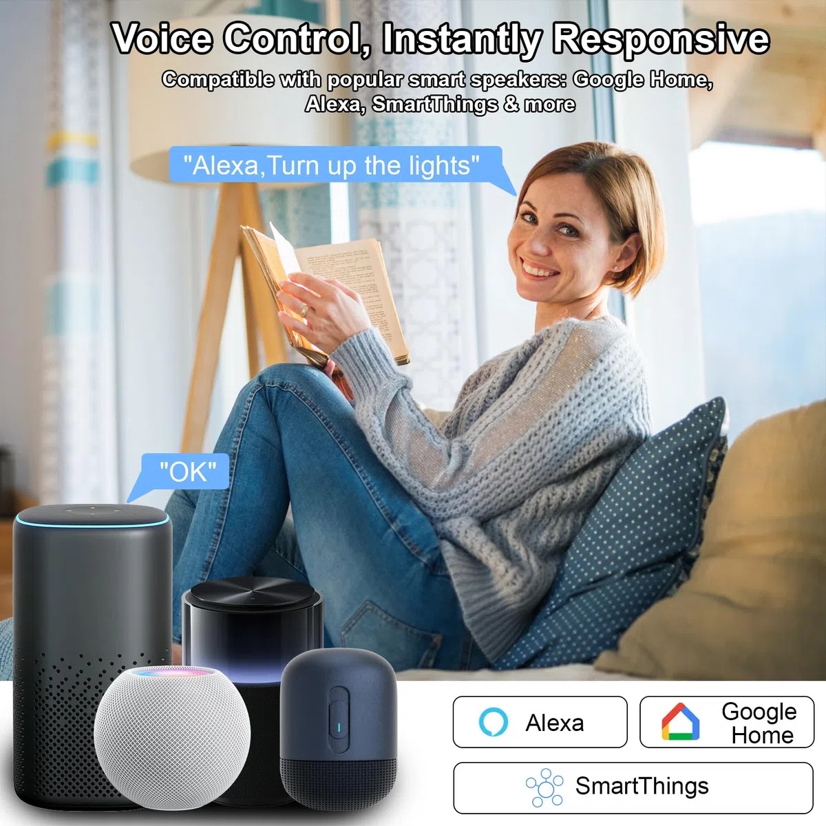 Zigbee Dimmer LED, ZigBee 3.0 Dimmer, Zigbee LED Controller, Dimmen Smart Lichtschalter Kompatibel mit Alexa, Google Assistant, Smart Life, Tuya, Neutralleiter Erforderlich, für LED Lampen