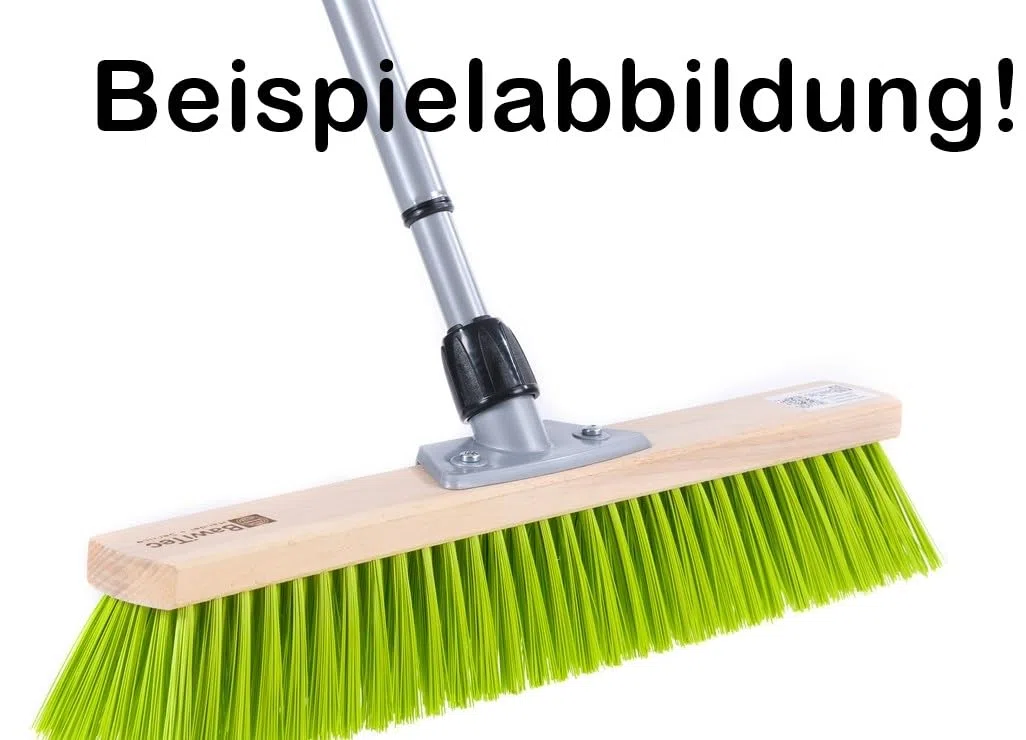 2 Universal Stielhalter Besenstiel Gewinde Halterung für Stiele Besen etc. | Mit Gewinde, Inkl. Schrauben, Ersatz Halterung, Für Standardstiele, Für Besen Schrubber Wischer