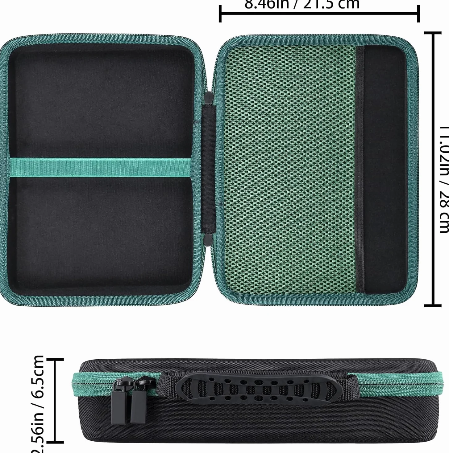 co2CREA Hart Tragbare Schutzhülle Etui Tasche für Bosch Home and Garden Klebepistole PKP 18 E/PKP 3.6 LI/AdvancedGlue 18V, Tragetasche kompatibel USB Ladegerät und Glue Sticks,Nur Tasche