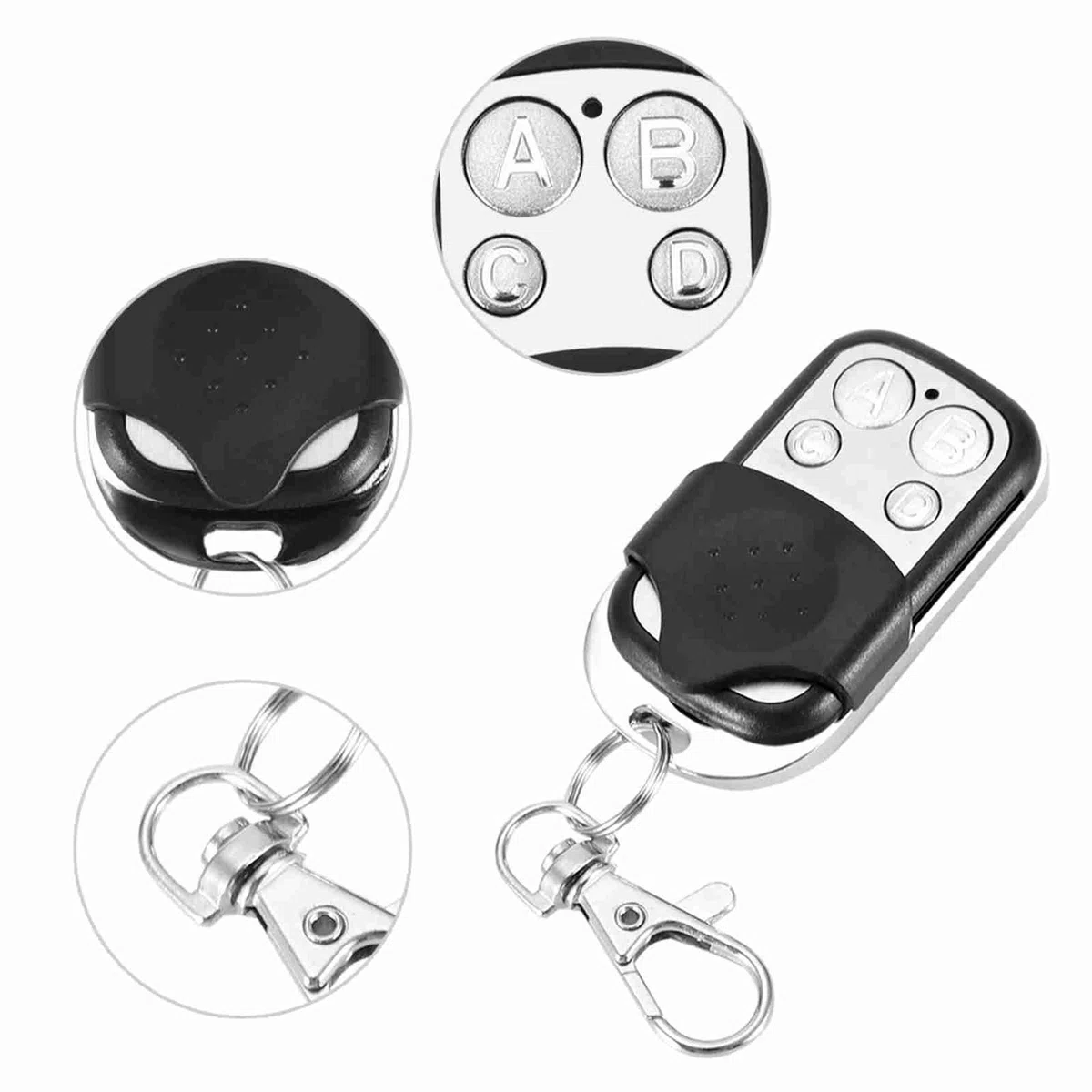 Gate Fernbedienung, 4pcs 433.92MHz Universal Cloning Gate Opener Fernbedienung Duplikator für Autokaragentür