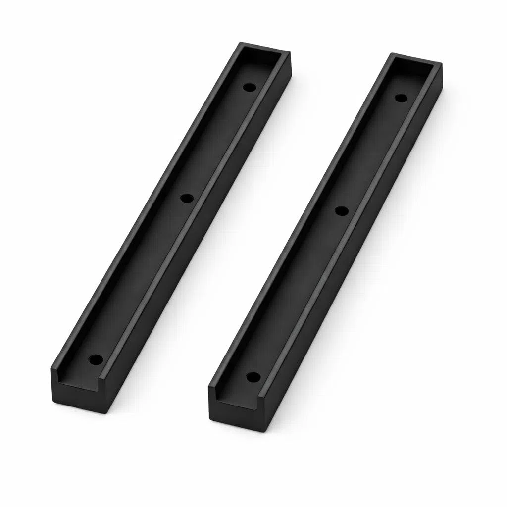 6X Schienen kompatibel mit IKEA Kallax Regal passend für IKEA Trofast Boxen DIY Weiß
