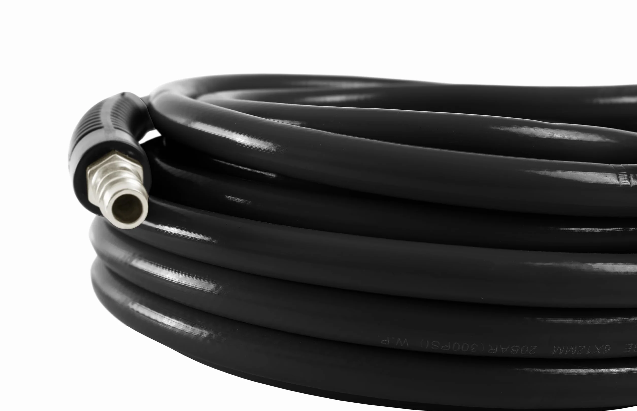 TECPO Druckluftschlauch 6/12mm, 10m lang, Luftschlauch 20 bar (290 psi) Arbeitsdruck, 1/4 Anschlussstück für Kompressor, Reifenfüller und Schlagschrauber