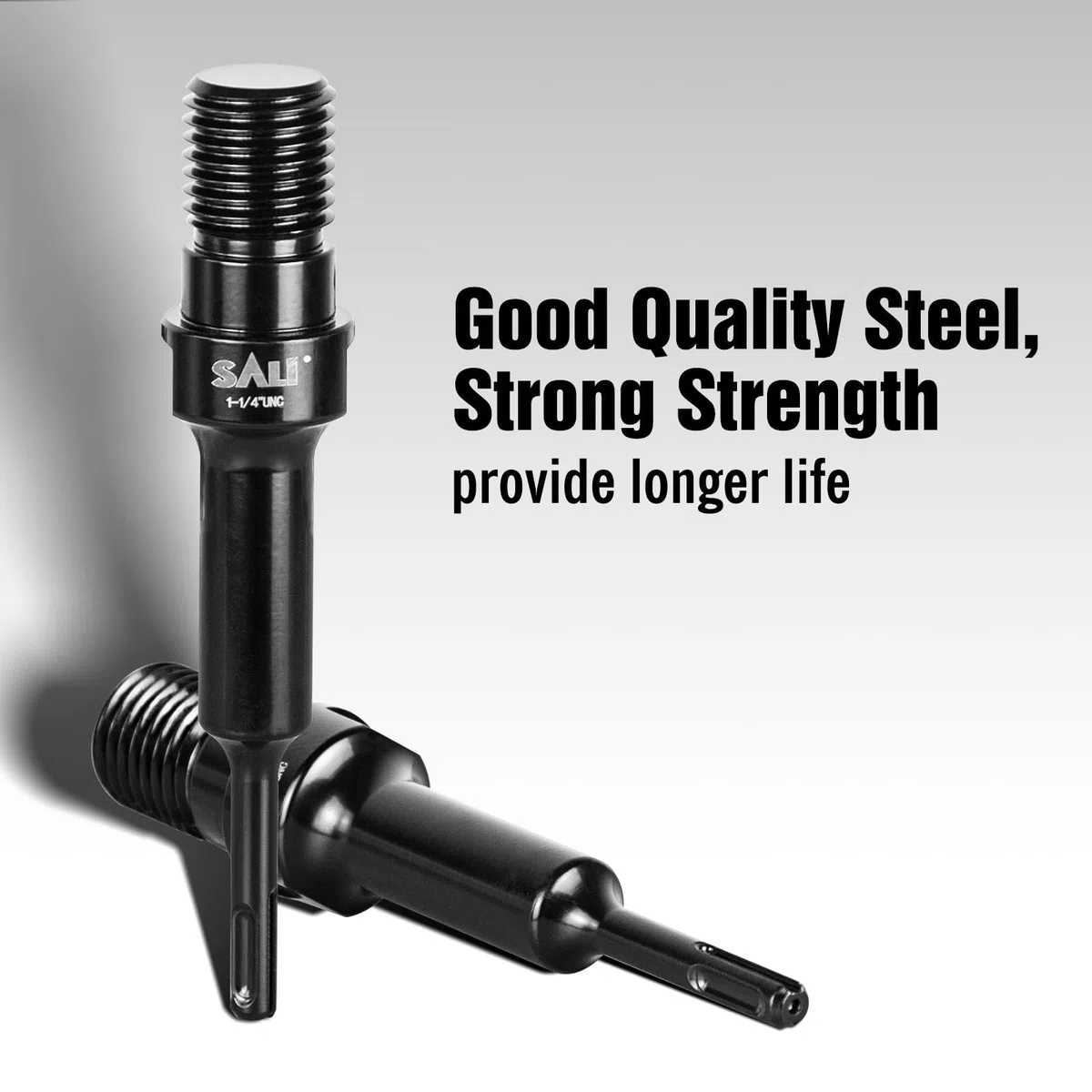 SALI Adapter 1 1/4" UNC auf SDS Plus für Kernbohrer Bohrkrone Lochsägen, SDS Plus Adapter, Fliesenbohrer Adapter Bohrfutter
