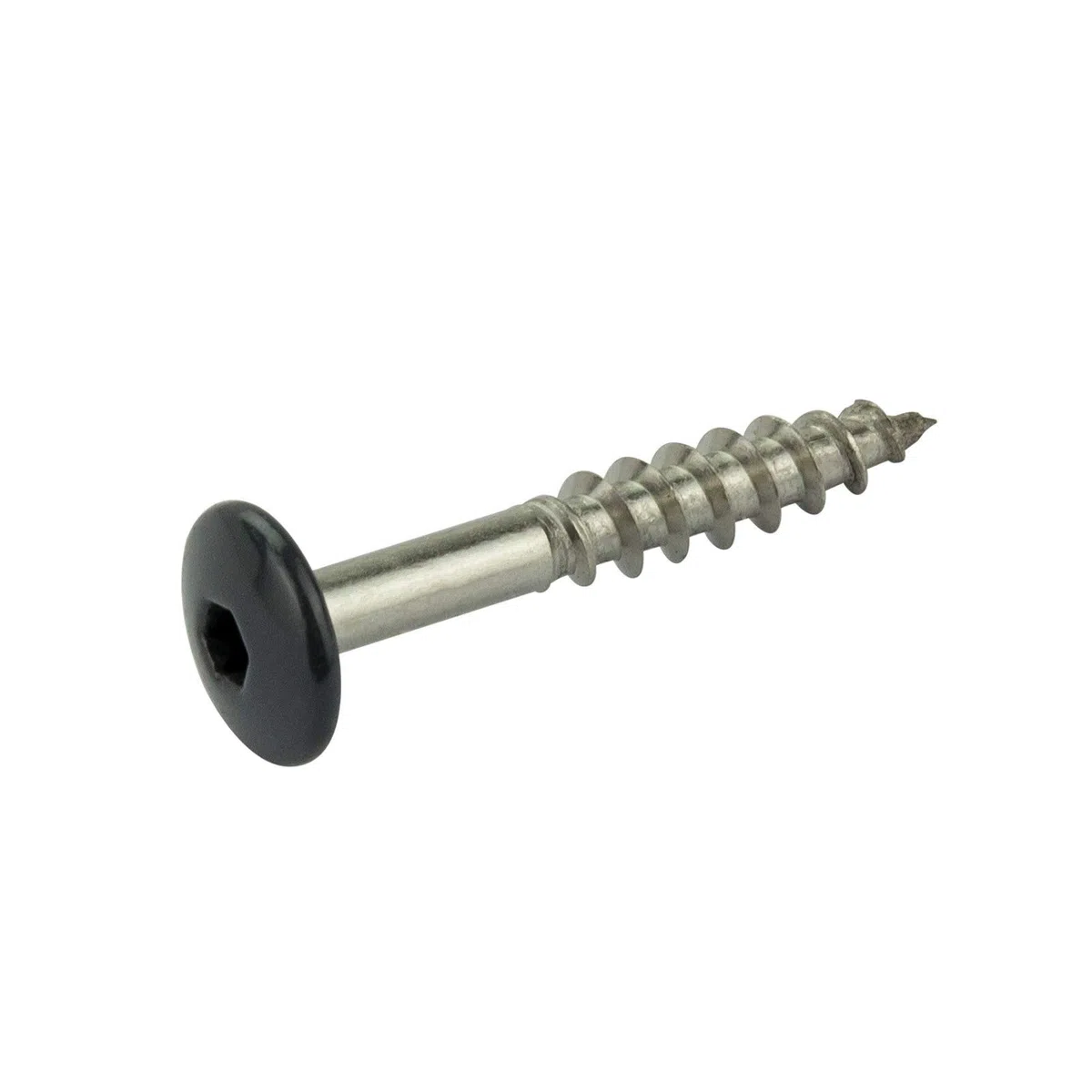 Fassadenschrauben 5,5x35 - Anthrazitgrau - RAL 7016-100 Stück