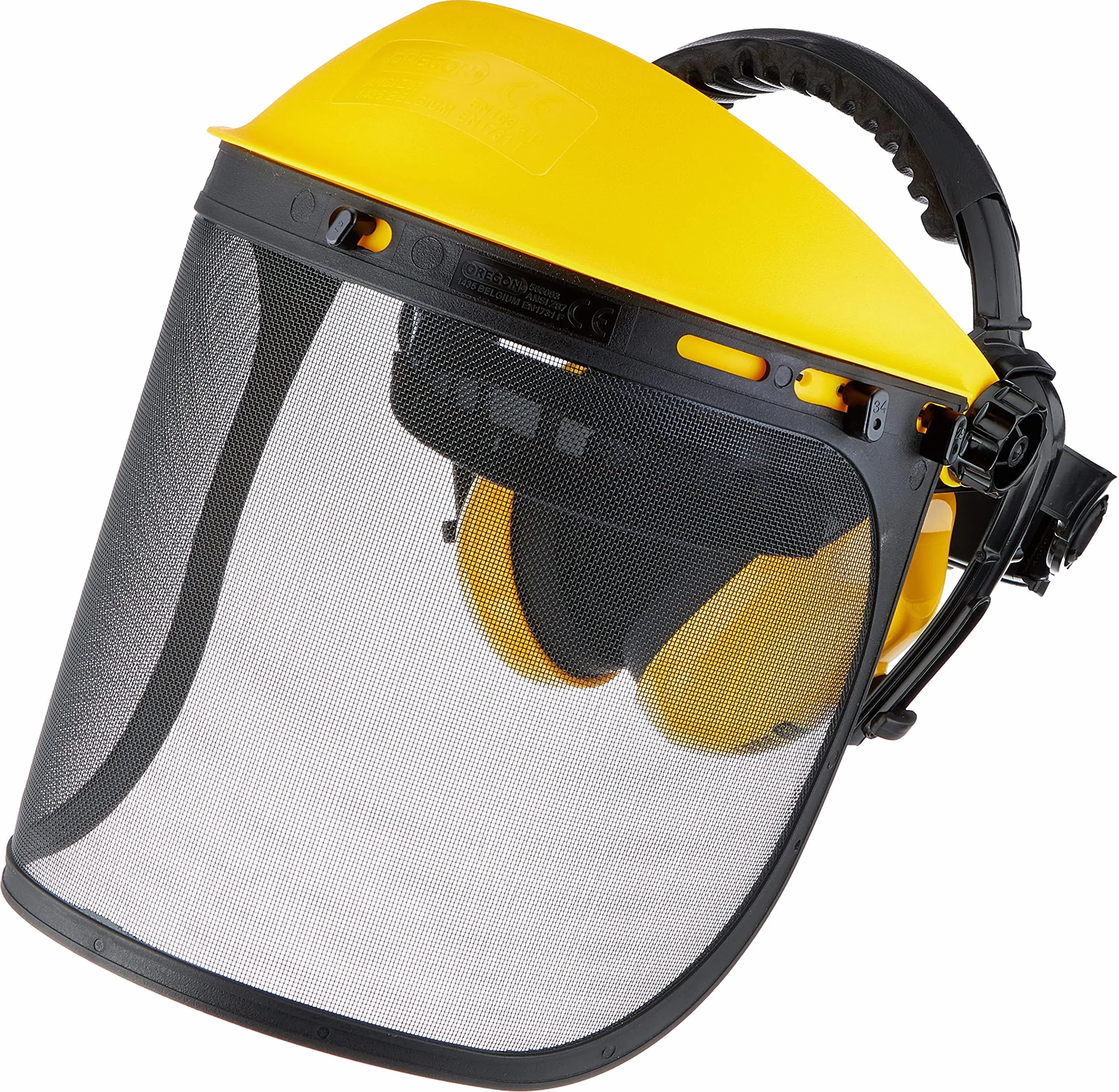 Oregon Q515061 Mesh Visor and Ear Muff Combination for Trimmer and Brushcutting