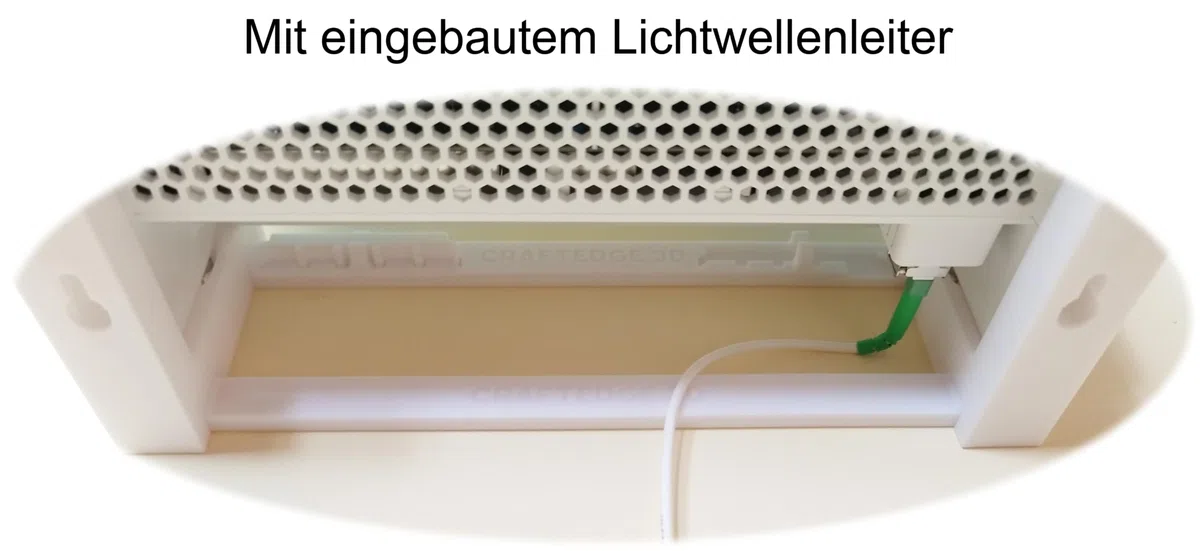 EasyClick passgenauer Wandhalter für AVM Fritz!Box 5690 Pro | auch als Deckenhalterung, sicher einrastend, in jeder Richtung montierbar, inklusive Montagematerial. 5 cm Wandabstand.