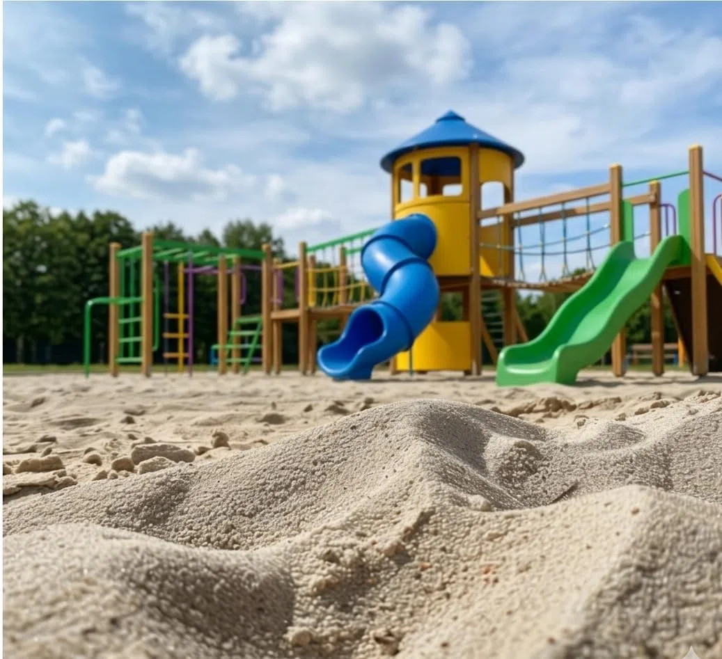 25kg Spielsand Classic inkl. Sacköffner | Schadstofffrei & extra fein (0-2mm) | Premium Sandkastensand | Quarzsand für Sandkasten, Garten & Baustelle | Naturrein & sanft