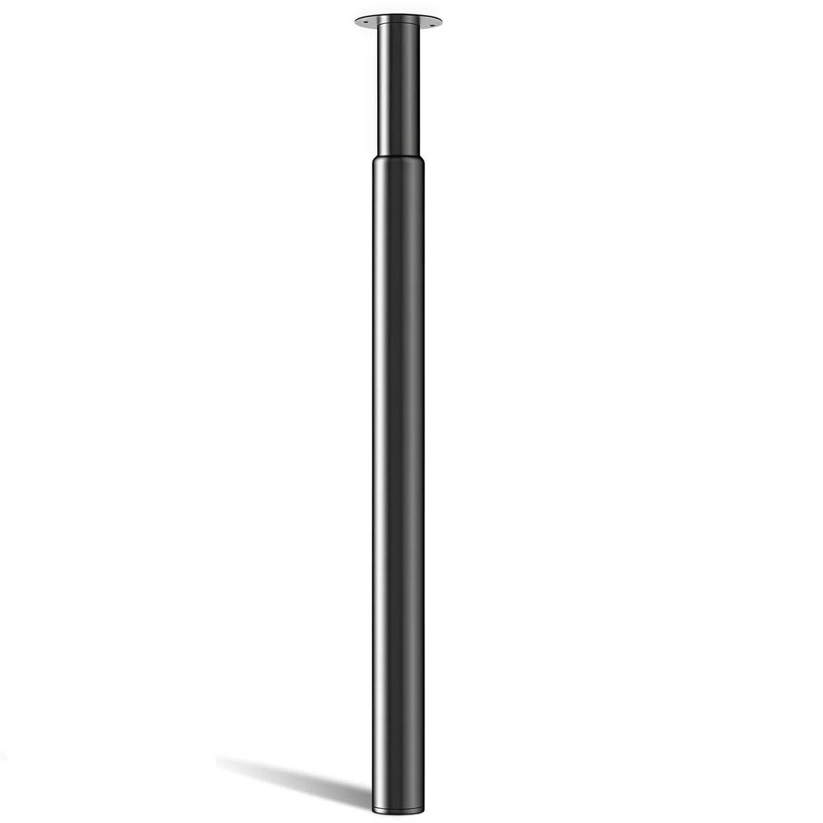 Amazing Tour Verstellbare Tischbeine 710-1100mm - 1 Packung Frühstücksbar Küche Arbeitsplatte Unterstützung Büro Schreibtisch Beine, Heavy Duty Metall Robuster Stahlrahmen, Schwarz