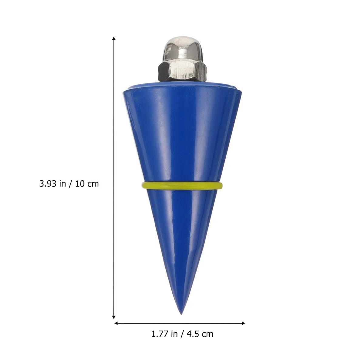 Bauwerkzeug Senklot 300g mit Drahthammer und 12m Schnur für Präzise Vermessung Baustellen Vertikalhammer Zufällige Farbe