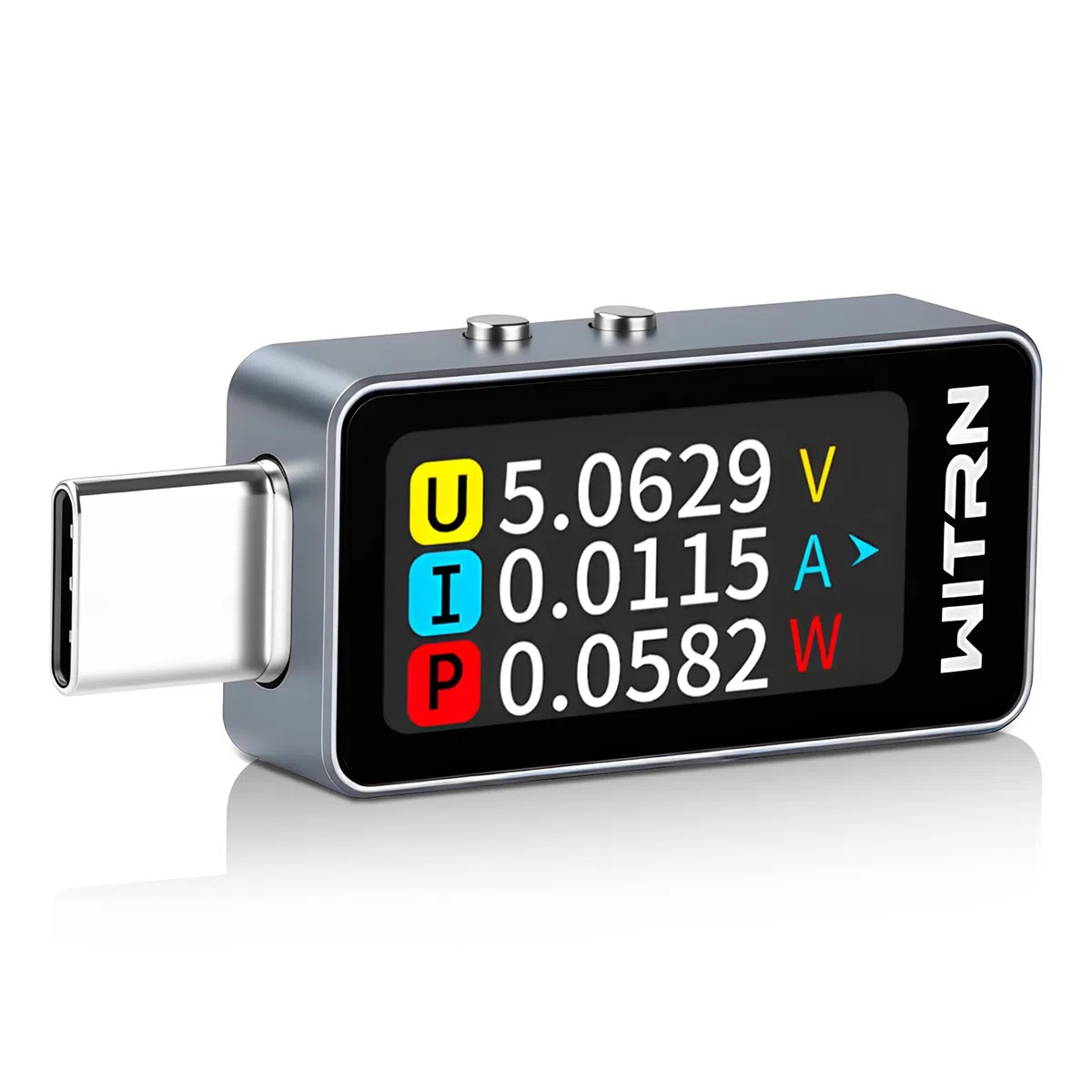 diymore USB C Tester Messgerät mit Anzeige, 4-28V 0-10A USB Strommessgerät Typ-C Multimeter, USB Kabeltester PD Voltmeter Power Meter Kapazität Spannungsprüfer Leistungskapazität Detektor