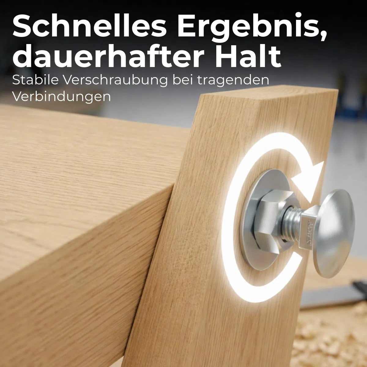 AUPROTEC Set M6x90 Schlossschraube inkl. Mutter & U-Scheibe I verzinkt Stahl 4.8 I DIN 603 Flachrundkopf mit Vierkantansatz für Holzbau und Außenbereich I 20 Stück