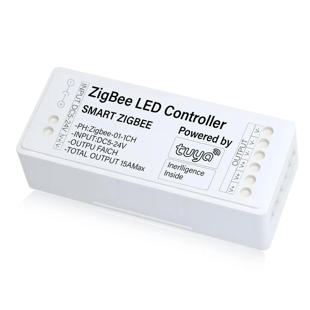 Zigbee Dimmer LED, ZigBee 3.0 Dimmer, Zigbee LED Controller, Dimmen Smart Lichtschalter Kompatibel mit Alexa, Google Assistant, Smart Life, Tuya, Neutralleiter Erforderlich, für LED Lampen