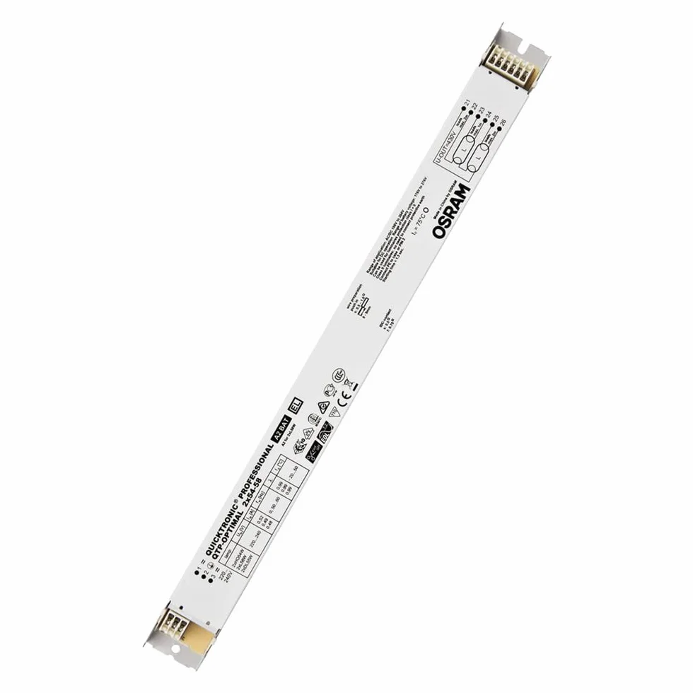 Osram 2 x 54-58 Watt Multiwatt EVG elektronisches Vorschaltgerät für Leuchtstofflampen und Kompaktleuchtstofflampen
