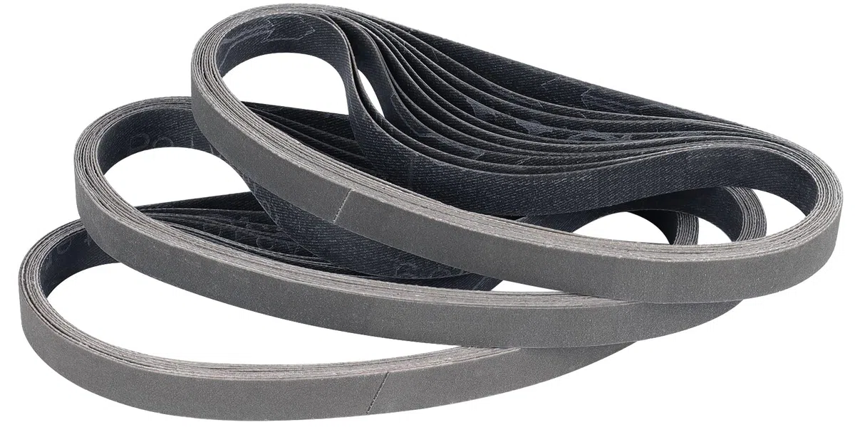 Schleifbänder 10 x 330mm- 30 Stück 600 Grit Siliziumkarbid-Schleifbänder zum Polieren und Entrosten von Metall