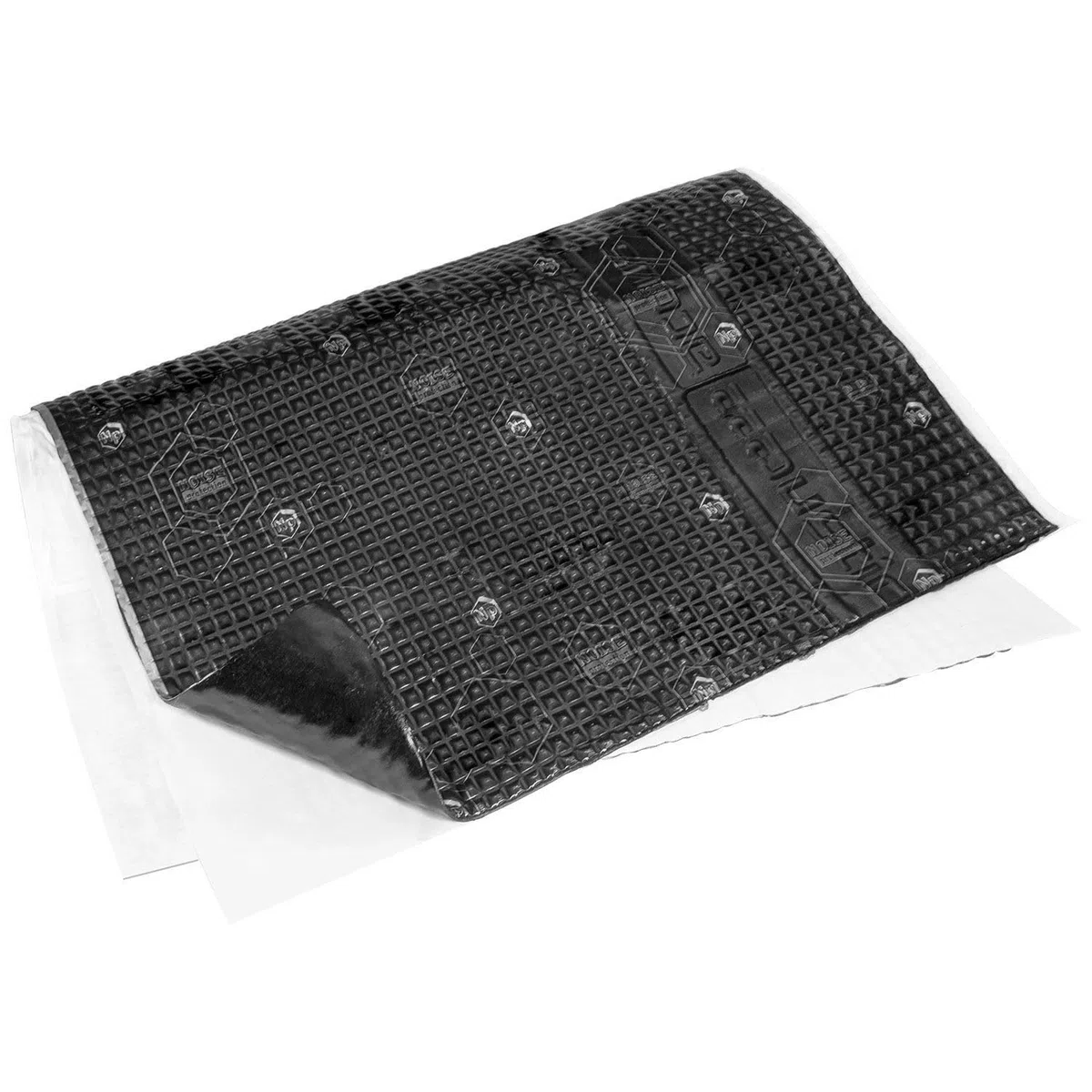tomzz Audio VDM16-2 Alubutyl Schalldämmung Schalldämmmatten Set für 2 Türen Anti Dröhn Vibration Dämmmatte Auto Boot selbstklebend
