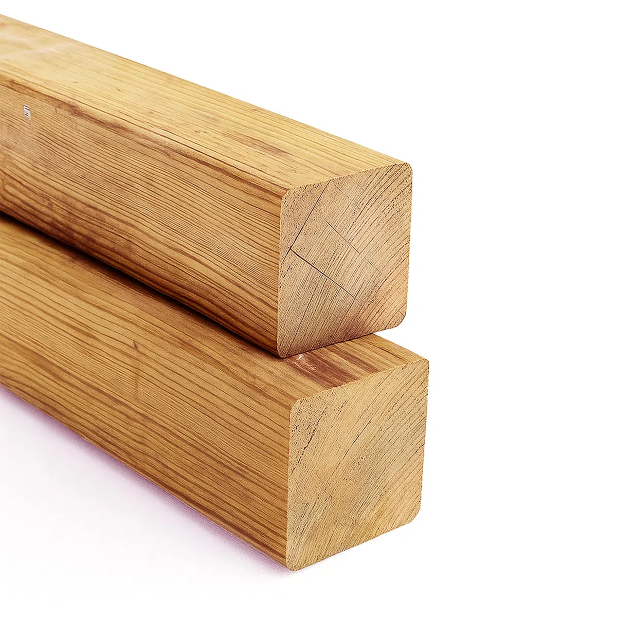 Pfosten Lärche Natur 30x30 mm 120 cm – Vierkantpfosten | für Zaun Pergola & Konstruktion