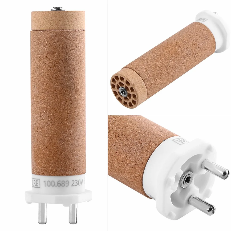 Leister 100.689 Heizelement, 230V 1550W Heizrohr Keramisches, Heizelement Patrone, Original-Ersatzteil für Handgerät TRIAC S/1G3 Heißluftschweißpistole, Hand-Heißluft-Kunststoffschweißgerät