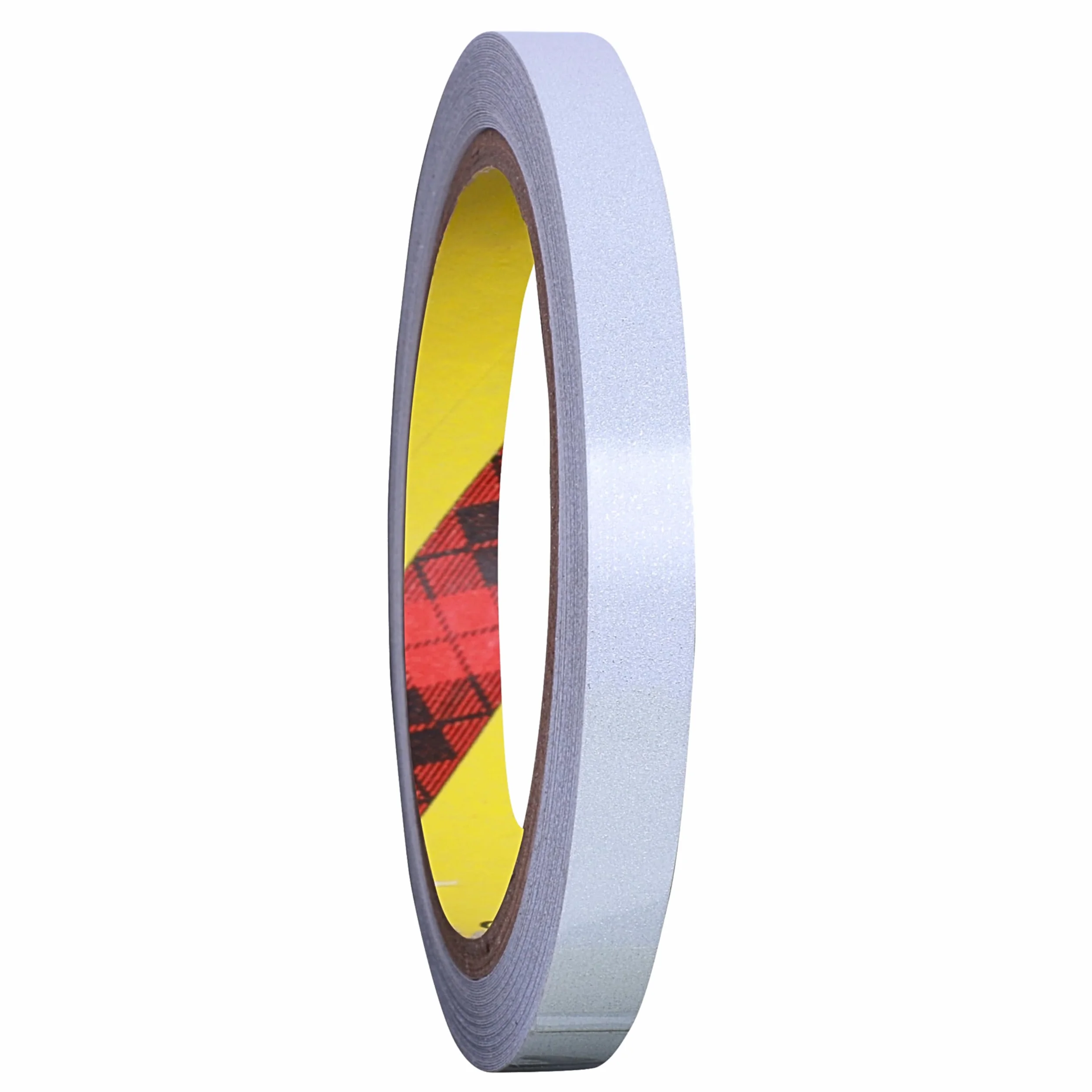 610C Reflektorband Reflektorfolie reflektierendes Klebeband Sicherheitswarnband Wasserdicht Reflexfolie (Silver, 20mm x 10meter)