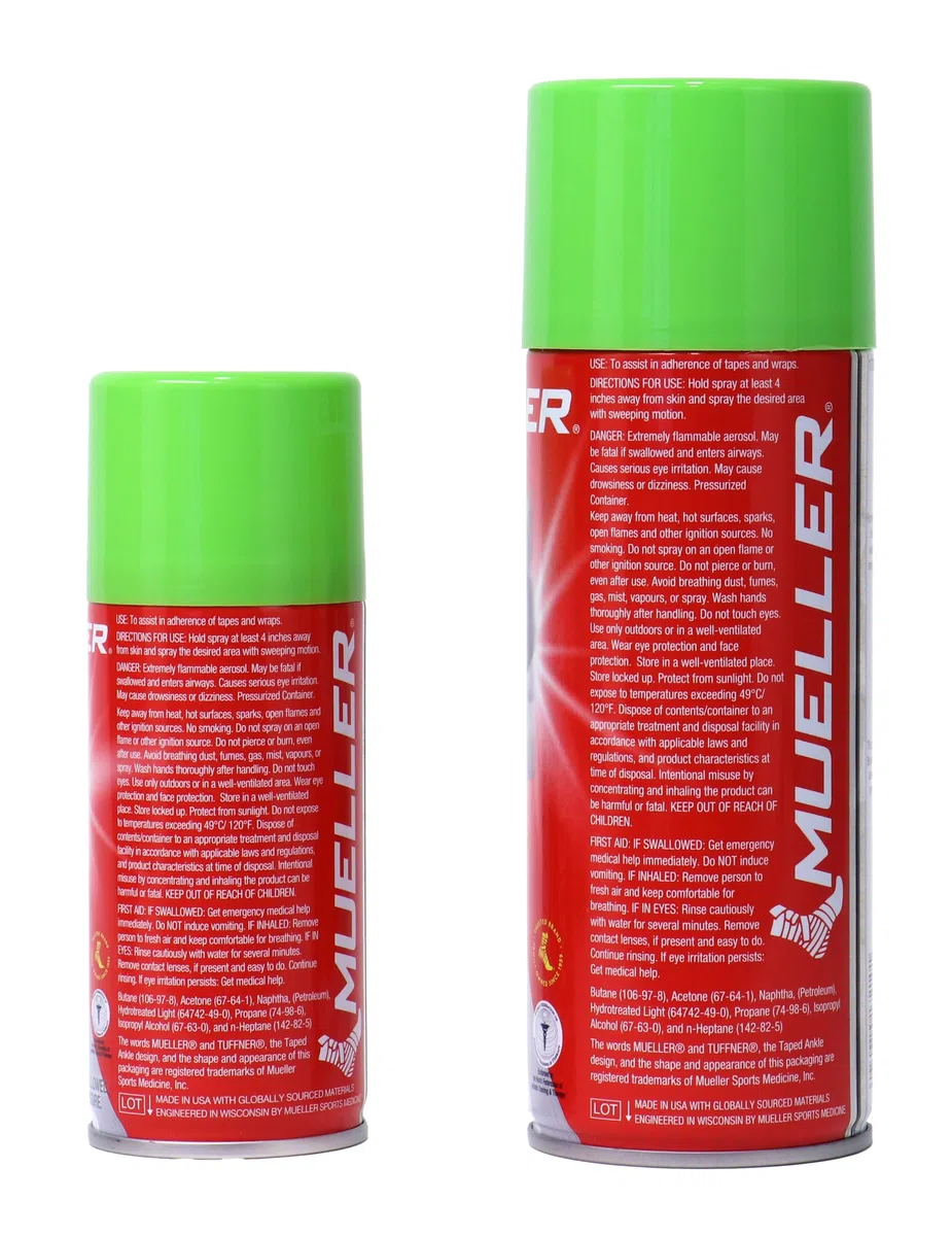 MUELLER Pre-Tape Tuffner Sprühkleber, schnelltrocknend, 283 g