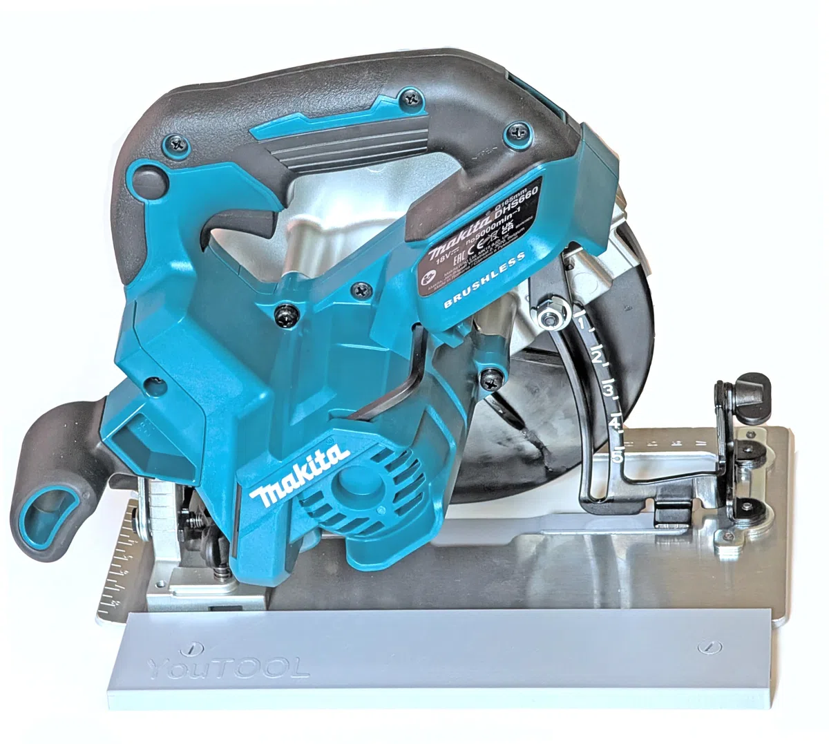 Führungsschienen Adapter für Makita DHS660 Akkusäge