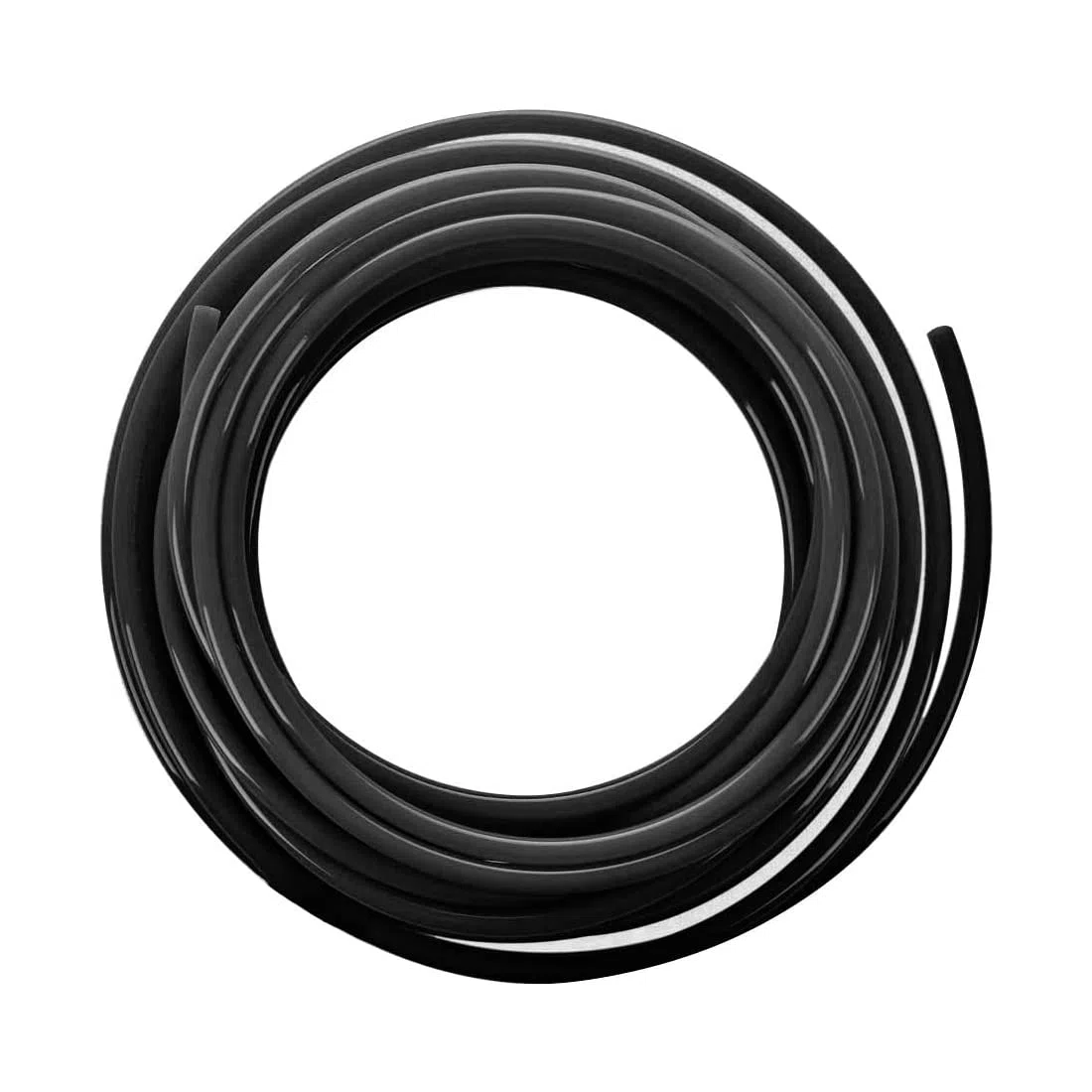HUAZIZ 12 Meter PU Pneumatikschlauch Pneumatic Polyurethane Schlauch Flexibel Druckluftschlauch Außen 12 mm x Innen 8mm Schwarz+1 x Schlauchschneider