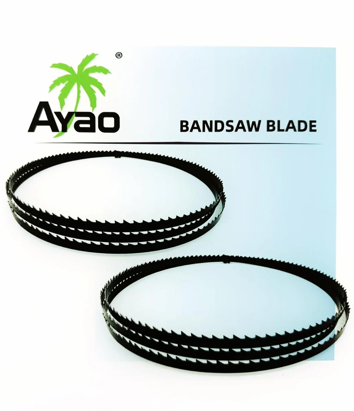 AYAO Bandsägeblatt 1512 mm x 6,5 mm x 6 ZpZ (2 Sägeblätter)