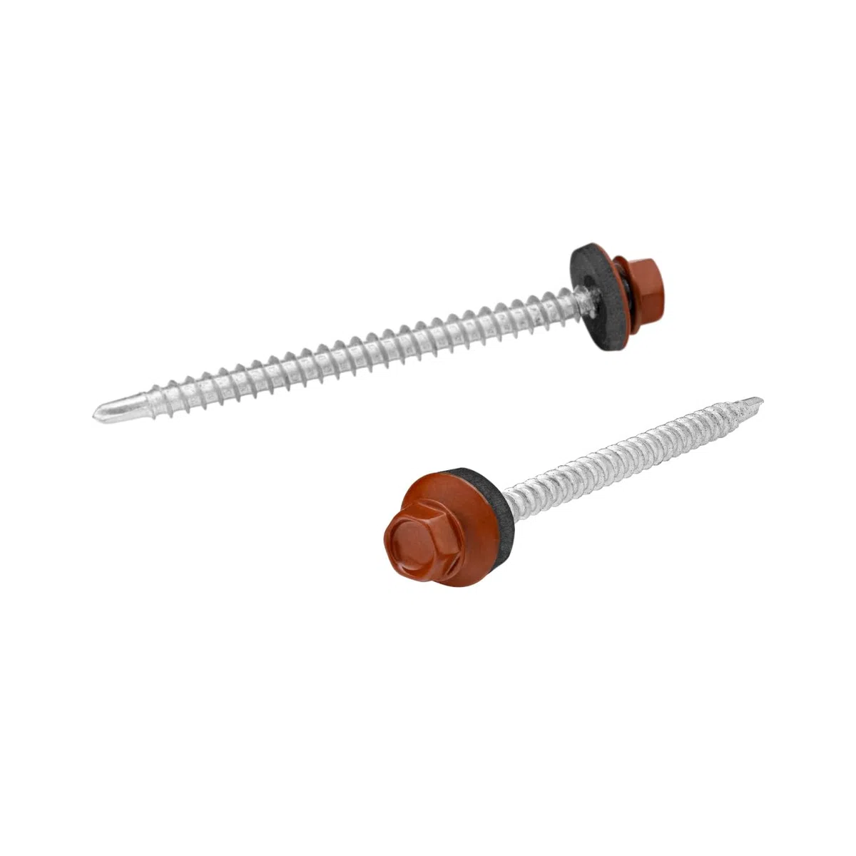 PAROTEC Trapezblechschrauben 4.8mm x 70mm, 200 Stück Selbstschneidende Schrauben mit EPDM Dichtscheibe Dichtung, Selbstschneidende Selbstbohrende Bohrschrauben Sechskantkopf, RAL 7016 Anthrazit